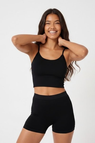 Model İz Yapmayan Sıkılaştırıcı Toparlayıcı Cool Comfort Seamless Spor ŞORT