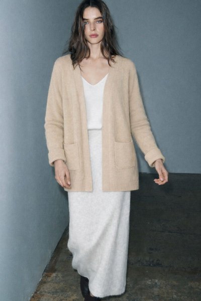 Kol Katlamalı Cepli Triko HIRKA