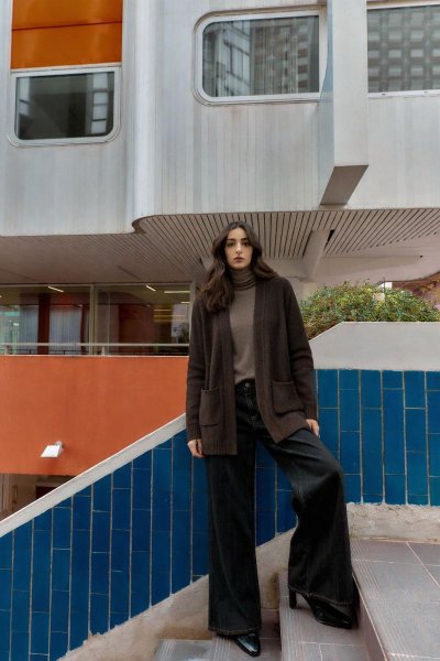 Kol Katlamalı Cepli Triko HIRKA