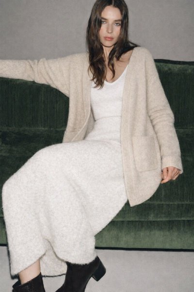 Kol Katlamalı Cepli Triko HIRKA