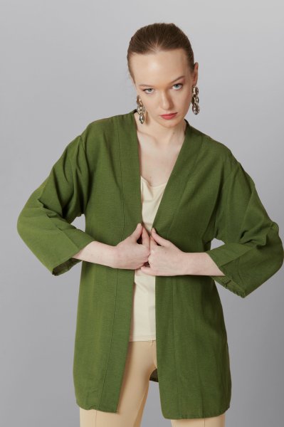 Keten Sade Kimono