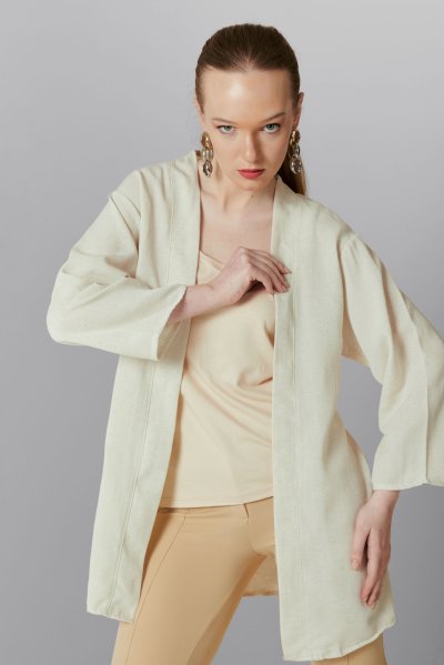 Keten Sade Kimono
