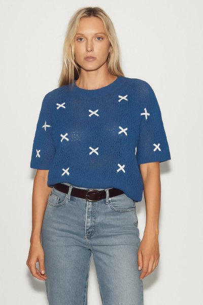 Fiyonklu Ajurlu Oversize KAZAK