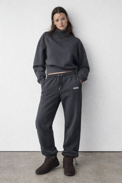 Hakke Baskılı Rahat Kalıp EŞOFMAN ALTI