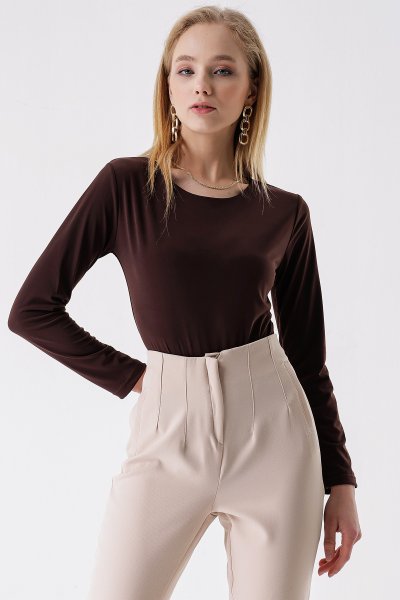 Çıtçıtlı Uzun Kol ZIBIN