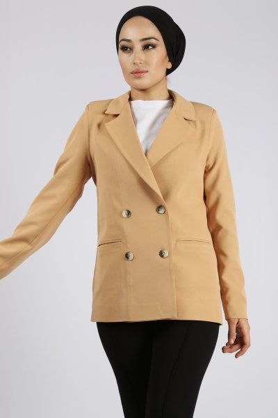 Zara Fleto Cepli Sivri Yaka CEKET