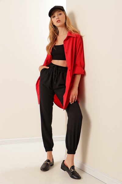 Yanları Tüneli Gömlek