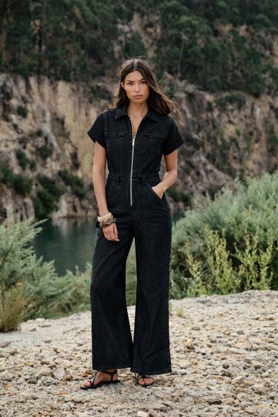 Kısa Kollu Denim TULUM