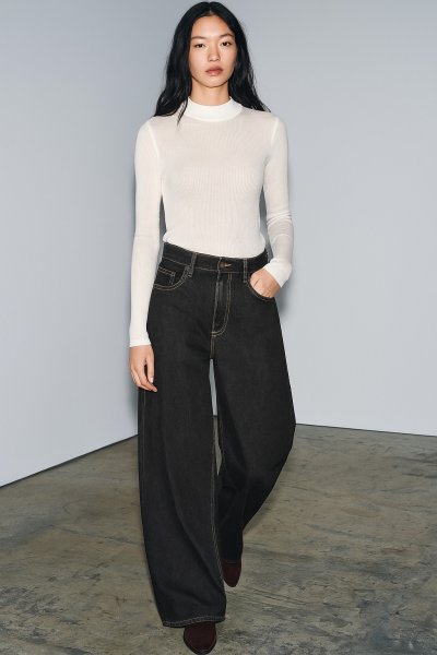 Simit Yaka İnce Fitilli BLUZ