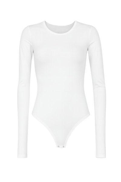 Uzun Kollu Basic Çıtçıtlı Bodysuit ZIBIN