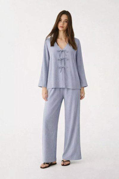 Önü Fiyonk Bağcıklı Krinkıl İkili TAKIM