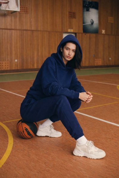 Üç İplik Kapüşonlu EŞOFMAN TAKIM