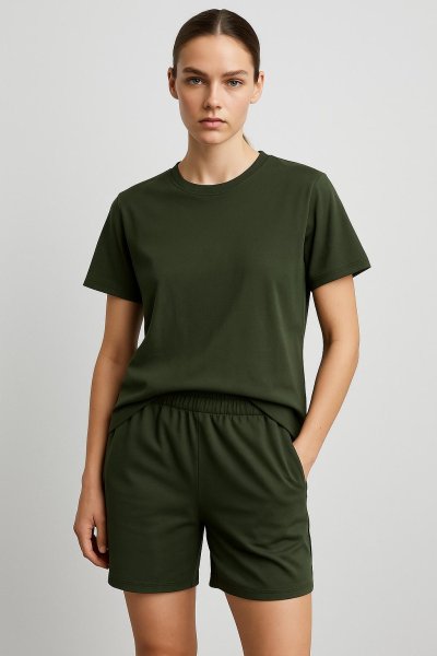 Çımalı Şort T-shirt TAKIM
