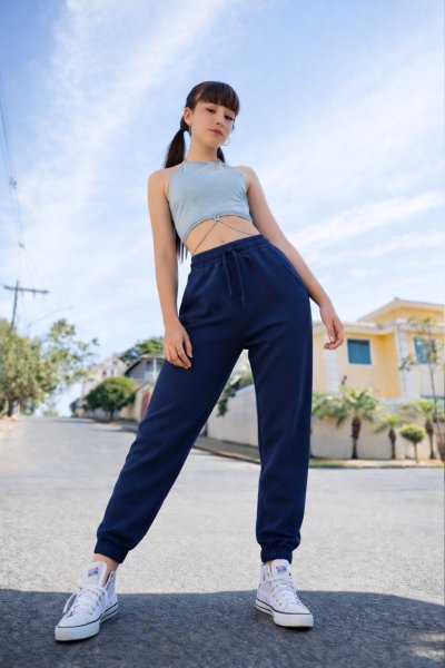 Üç İplik Cepli EŞOFMAN ALTI